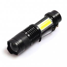 Gold Silver Gs-530 Usb Rechargeable Mini Flashlight (9213834053079)